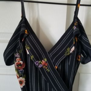 Floral Jumpsuit Sz 7